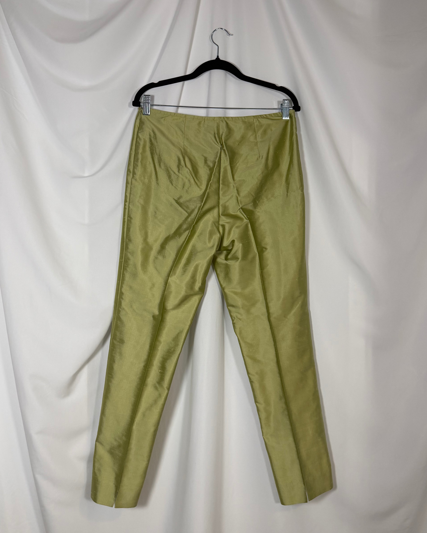 100% Silk Dupioni Pant Suit Set- Size 10