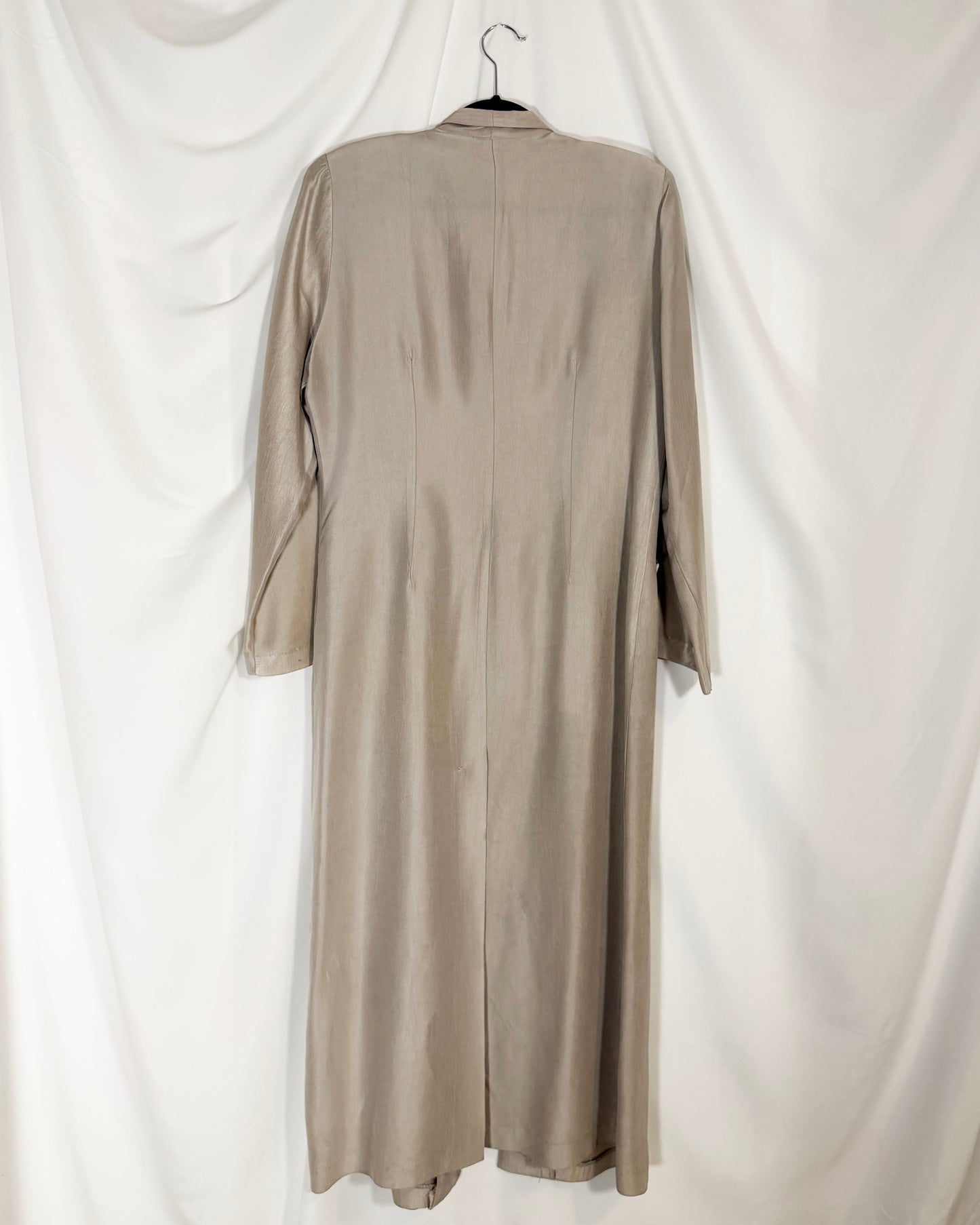 1980's Rayon Duster Jacket- Size M/L