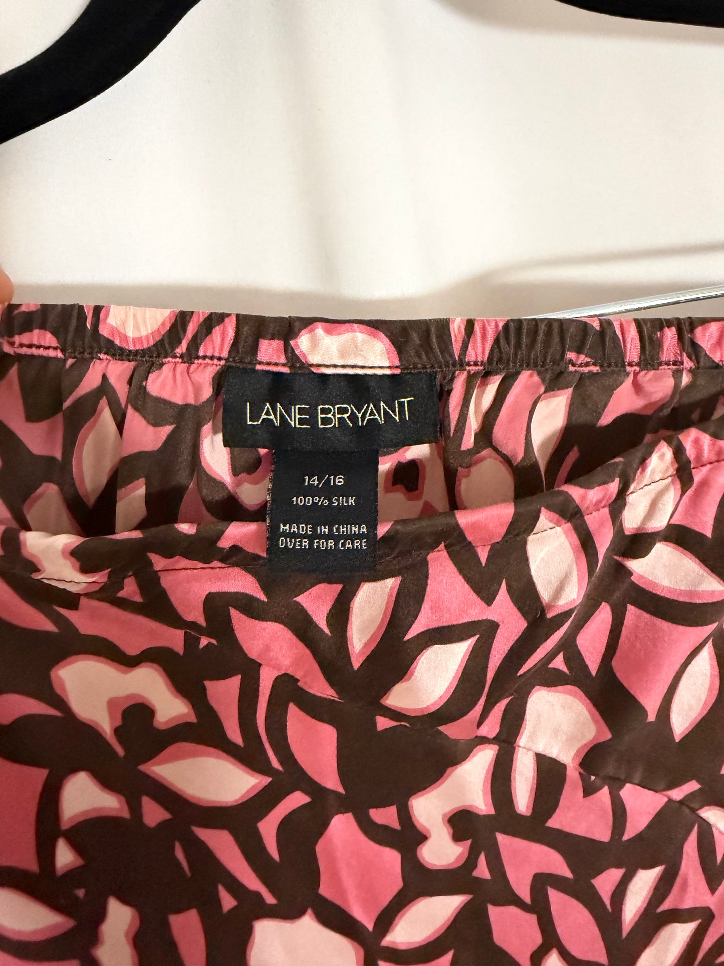 2,000's 100% Silk Bias Cut Midi Skirt- Size L/XL
