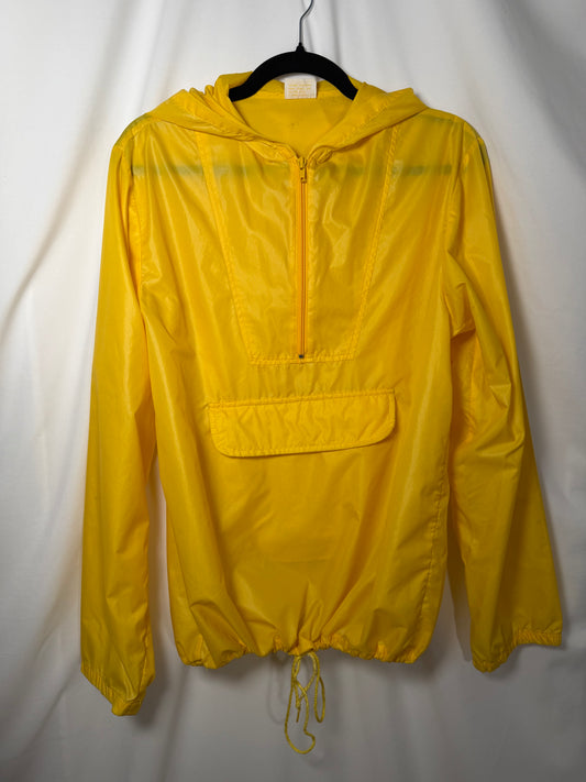 1990's GAP Vintage Packable Yellow Windbreaker- Size S