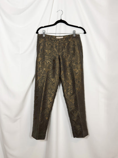 2010's Jacquard Capri Pants- Size 2P/XS