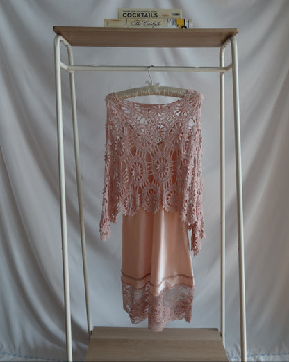 Mini Lace Dress/Nightgown- Size S/M