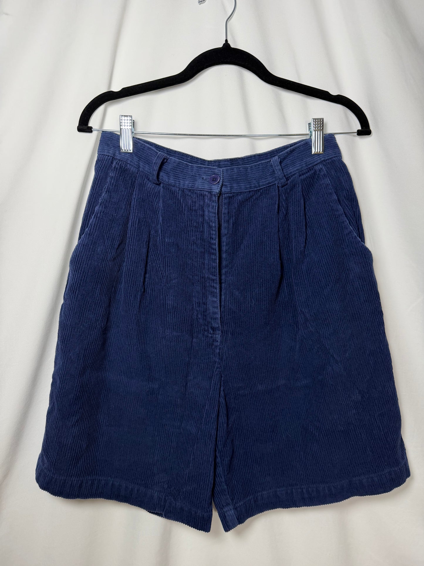 1990s Cotton Corduroy Bermuda Shorts Size S/10