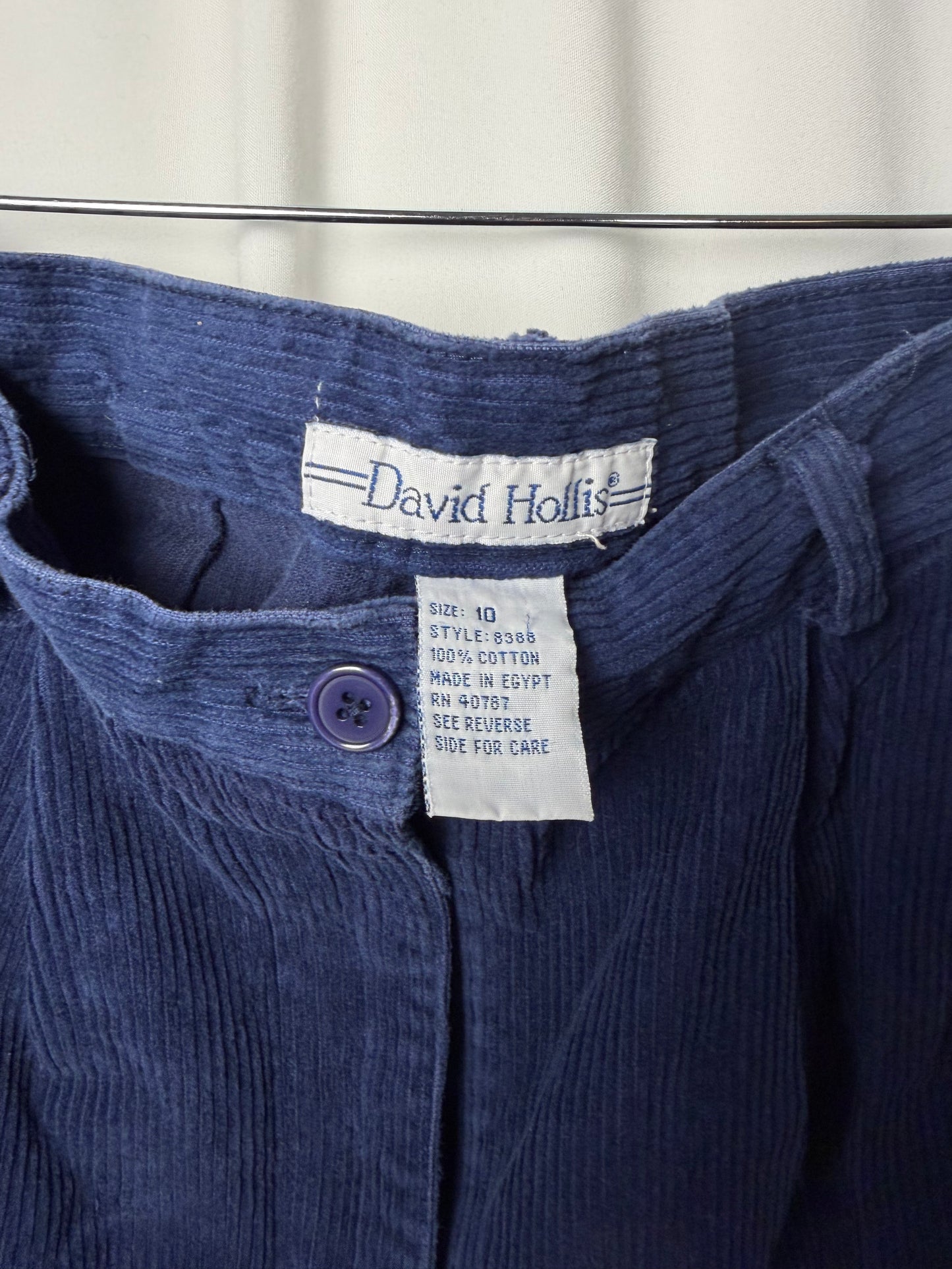 1990s Cotton Corduroy Bermuda Shorts Size S/10