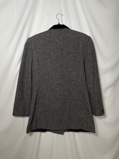 1980's Vintage Wool Double Lapel Blazer- Size M