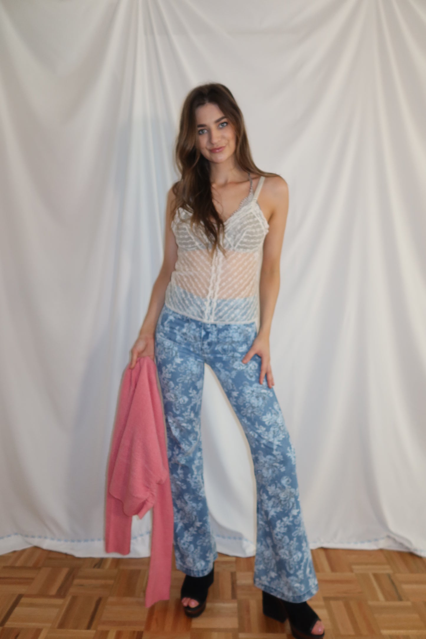 2000's Lace Layering Tank- Size S/M