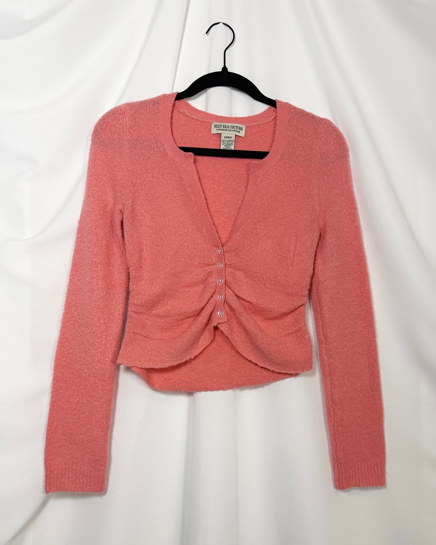 2000's Boucle Cropped Cardigan- Size S