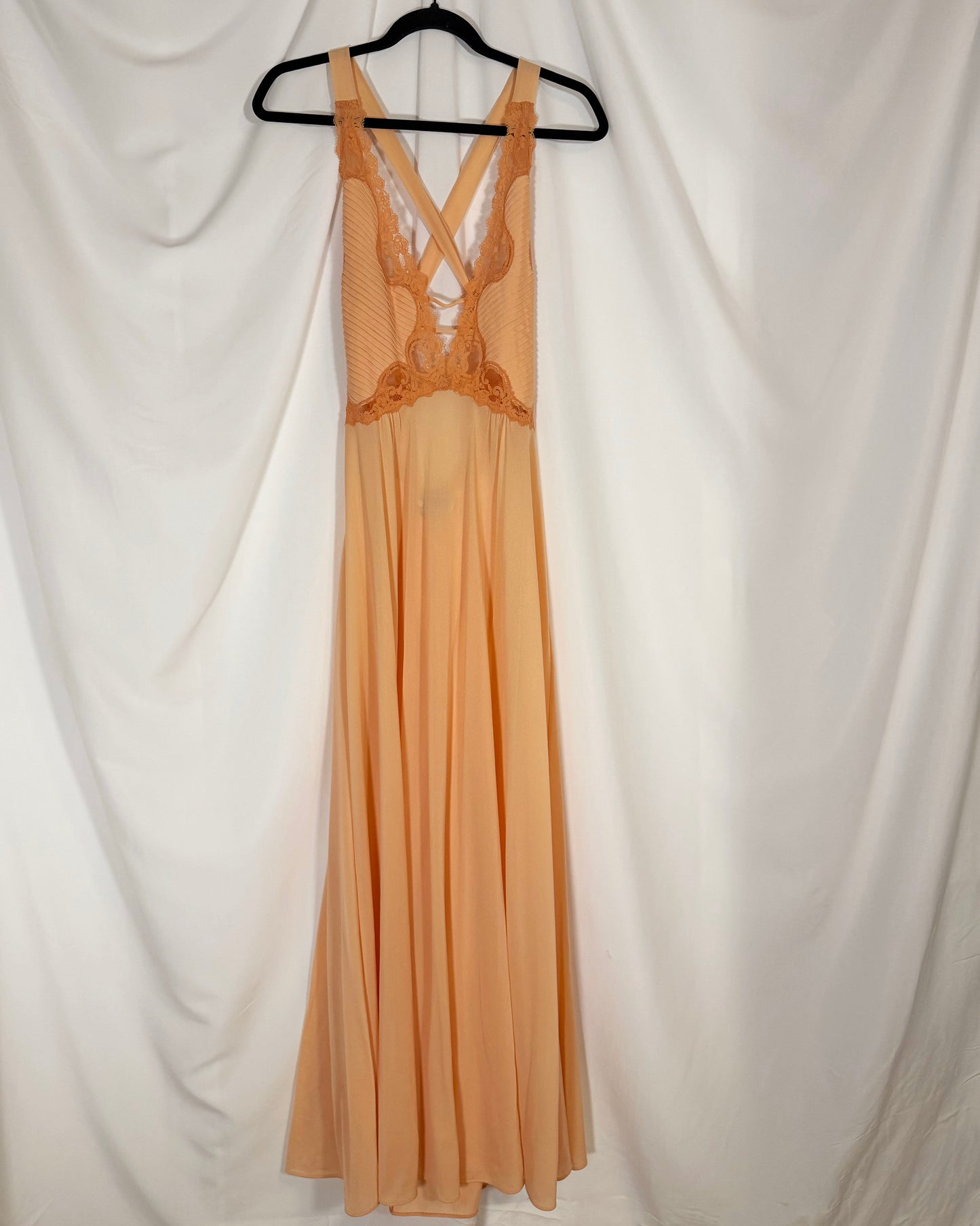Maxi Lace Dress/Nightgown - Size S/M