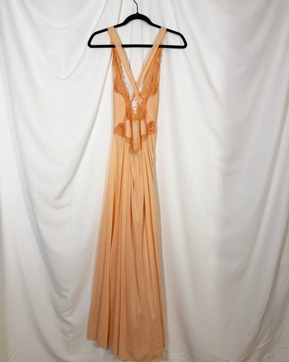 Maxi Lace Dress/Nightgown - Size S/M