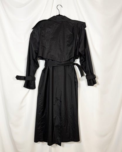 1990's Nylon Trench Coat- Size S/M