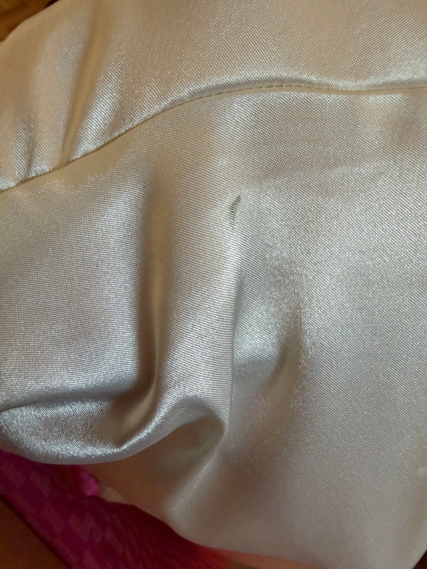 1980's Satin Tie Neck Blouse- Size S/M (vintage 10)