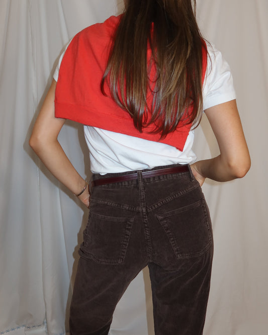 Vintage 1990's Express Cotton Corduroy Jeans- Size 7/8