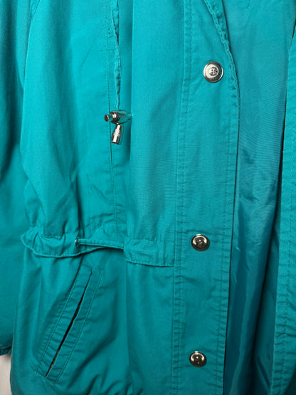 1990's Teal Anorak Jacket - Size M