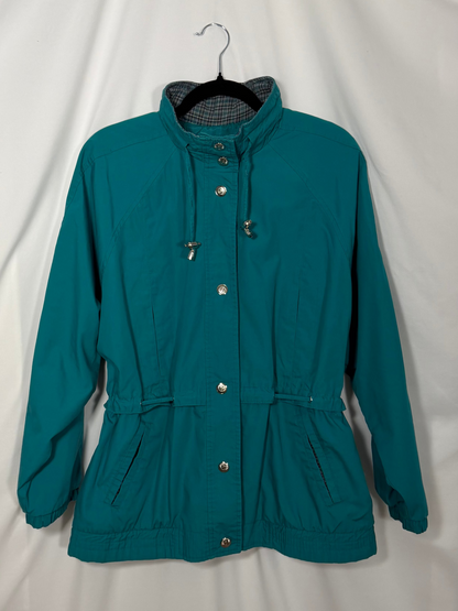 1990's Teal Anorak Jacket - Size M