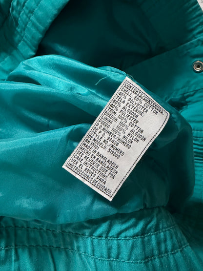 1990's Teal Anorak Jacket - Size M