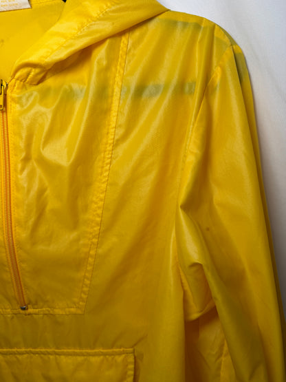 1990's GAP Vintage Packable Yellow Windbreaker- Size S