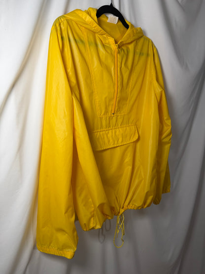 1990's GAP Vintage Packable Yellow Windbreaker- Size S
