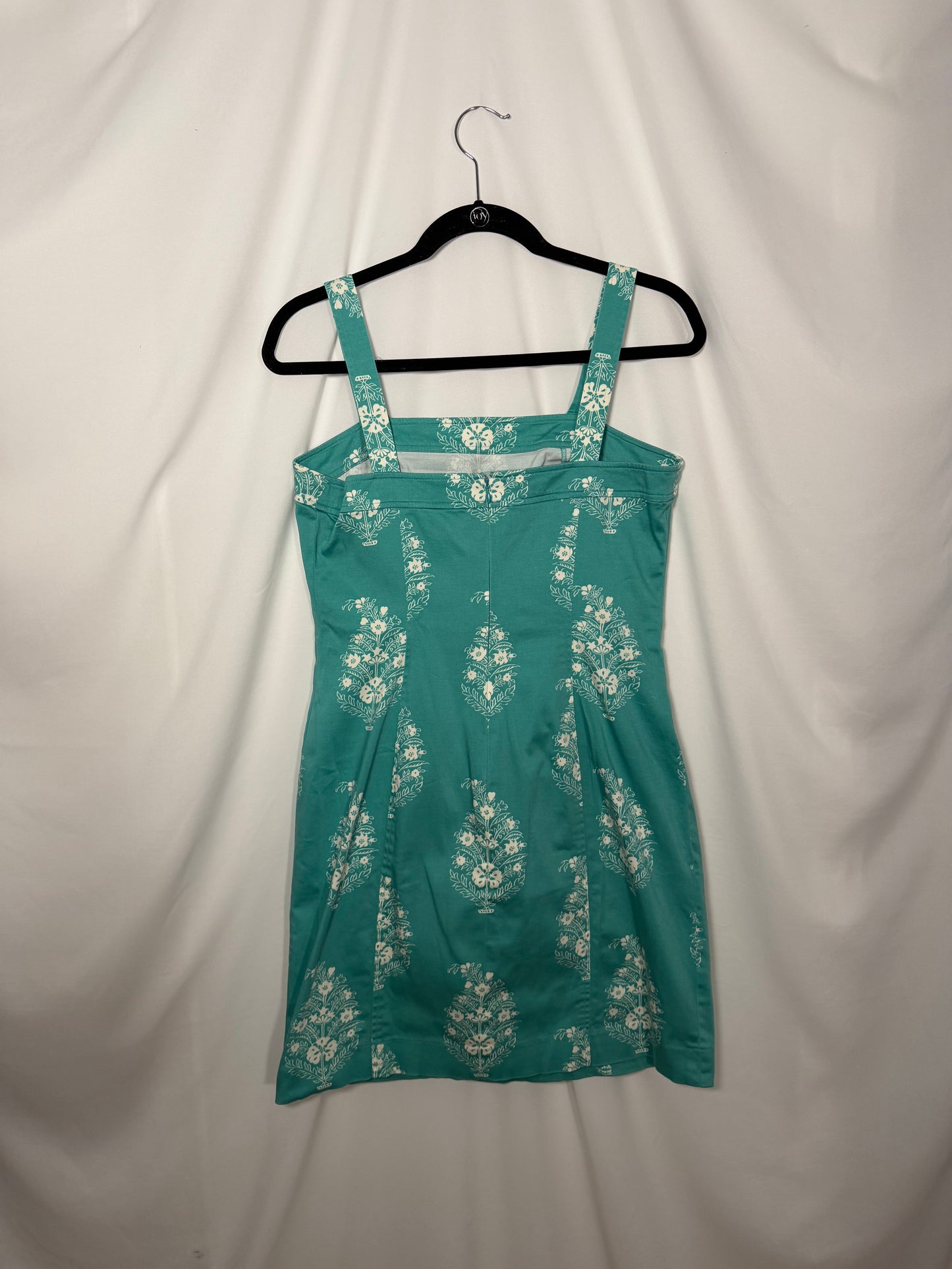 1990's Cotton Floral Stamp Sundress- Size 10P