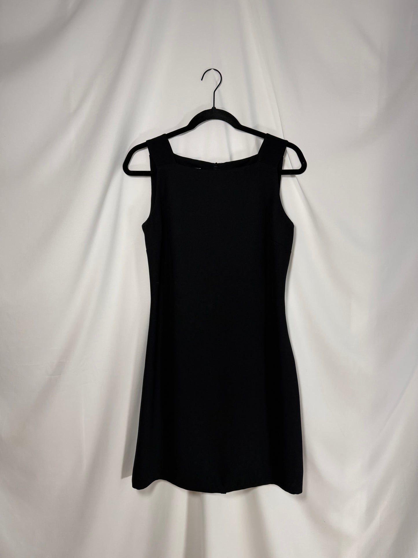 1990's Classic Square Neck LBD Mini- Size S