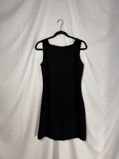1990's Classic Square Neck LBD Mini- Size S