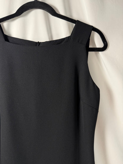 1990's Classic Square Neck LBD Mini- Size S