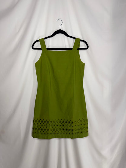 Y2K GAP 100% Cotton Eyelet Detail Shift Dress- Size 2