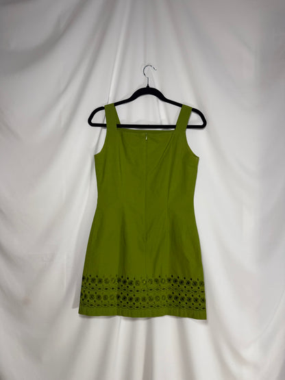 Y2K GAP 100% Cotton Eyelet Detail Shift Dress- Size 2