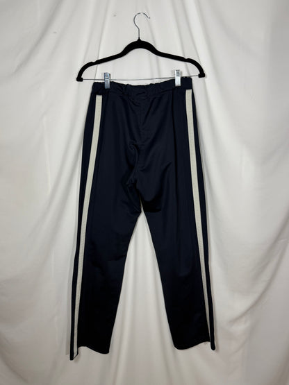 Vintage 1990’s GAP Navy Track Pant w/ Varsity Side Stripe- Size XS